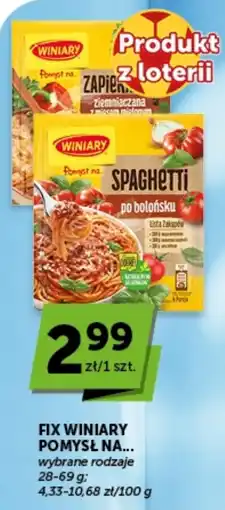 Groszek Winiary Pomysł na... Spaghetti po bolońsku oferta