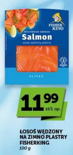 Groszek Łosoś Wędzony na Zimno Plastry Fisherking oferta