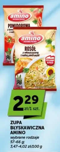 Groszek Zupa błyskawiczna Amino oferta