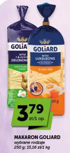 Groszek Makaron Goliard oferta