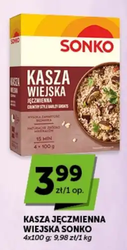 Groszek Kasza Jęczmienna Wiejska Sonko oferta