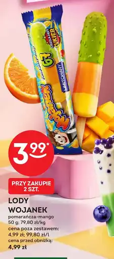 Żabka Lody Wojanek oferta