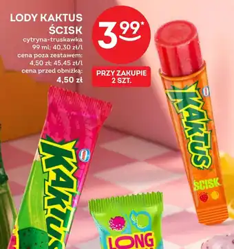 Żabka Lody Kaktus Ścisk oferta
