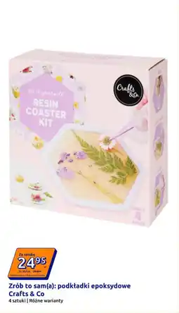 Action Zrób to sam(a): podkładki epoksydowe Crafts & Co oferta