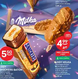 Żabka Lody Milka Chocolate Pretzel oferta