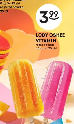 Żabka Lody Oshee Vitamin oferta