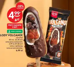 Żabka Lody Volcanix Caramel oferta