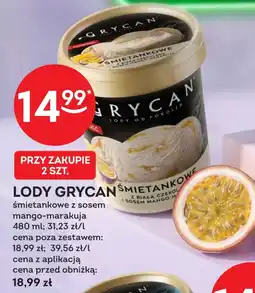 Żabka Lody Grycan oferta