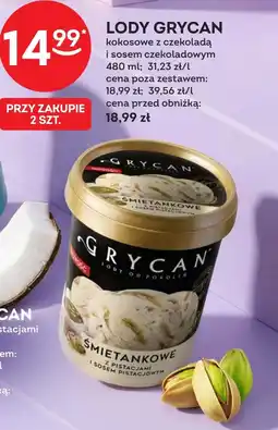 Żabka Lody Grycan oferta