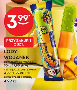 Żabka Lody Wojanek oferta