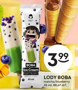 Żabka Lody Boba oferta