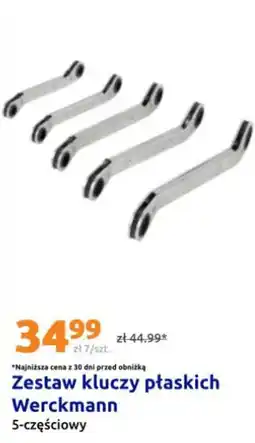 Action Zestaw kluczy płaskich Werckmann oferta