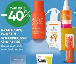 SuperPharm Avène sun, iwostin solecrin, svr sun secure dermokosmetyki przeciwśloneczne oferta