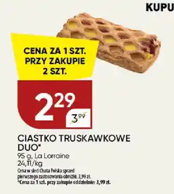 Chata Polska Ciastko Truskawkowe Duo* La Lorraine oferta