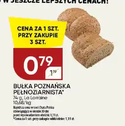 Chata Polska Bułka Poznańska Pełnoziarnista oferta