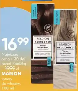 SuperPharm Marion tonery do włosów oferta