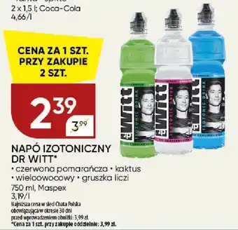 Chata Polska Napój Izotoniczny Dr Witt* oferta