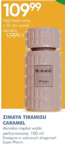 SuperPharm Zimaya Tiramisu Caramel oferta