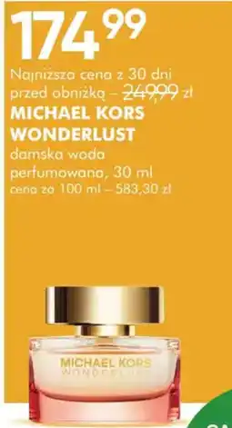SuperPharm Michael Kors Wonderlust oferta