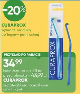 SuperPharm Curaprox szczoteczki jednopeczkowe oferta