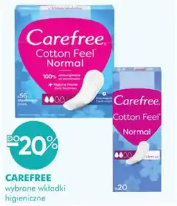 SuperPharm Carefree wkładki higieniczne oferta