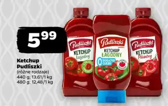 Netto Ketchup Pudliszki Łagodny oferta
