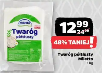 Twaróg półtłusty Miletto