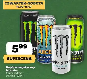 Netto Napój energetyczny Monster oferta