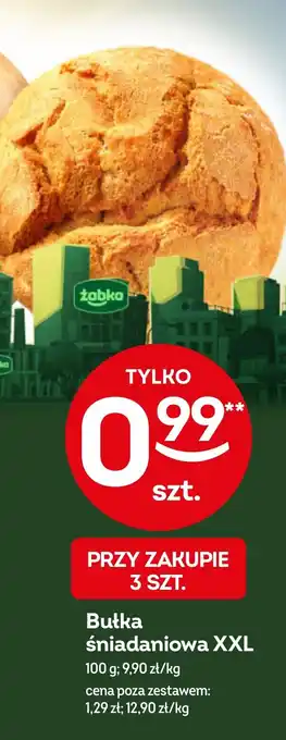Żabka Bułka śniadaniowa XXL oferta