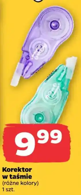 Netto Korektor w taśmie oferta