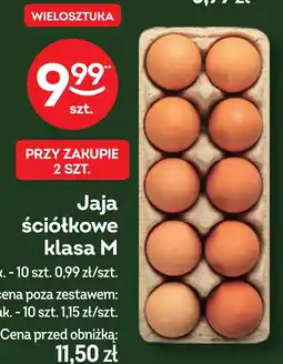 Żabka Jaja ściółkowe klasa M oferta