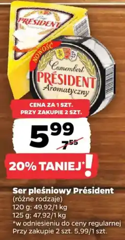 Netto Ser pleśniowy Président oferta