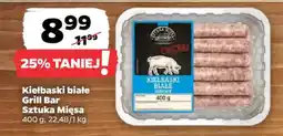 Netto Kielbaski białe Grill Bar oferta