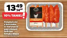 Netto Poledwiczki z kurczaka w marynacie paprykowej Grill Bar oferta