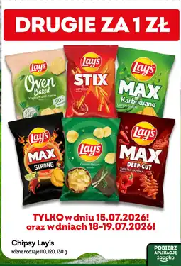 Żabka Chipsy Lay's oferta