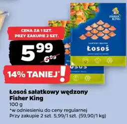 Netto Łosoś sałatkowy wędzony Fisher King oferta