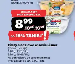 Netto Filety śledziowe w sosie Lisner oferta