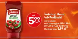 Żabka Ketchup Pudliszki Łagodny oferta