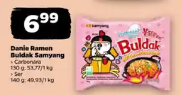 Netto Danie Ramen Buldak Samyang oferta