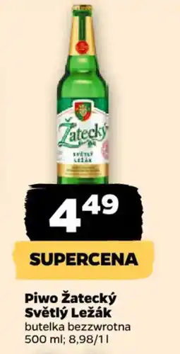 Netto Piwo Żatecky Světlý Ležák oferta