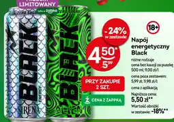 Żabka Napój energetyczny Black oferta