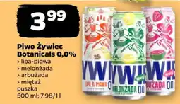 Netto Piwo Żywiec Botanicals 0,0% oferta