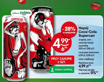 Żabka Napój Coca-Cola Supercan oferta