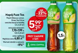 Żabka Napój Fuze Tea oferta