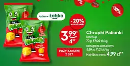 Żabka Chrupki Palionki ketchup oferta