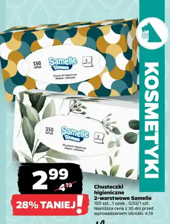 Netto Chusteczki higieniczne Samelle oferta