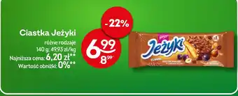 Żabka Ciastka Jeżyki oferta