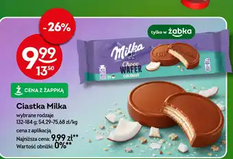 Żabka Ciastka Milka oferta