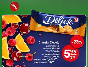 Żabka Ciastka Delicje oferta
