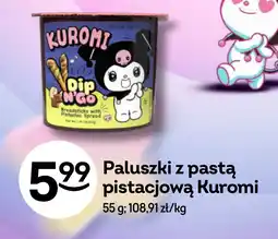 Żabka Paluszki z pastą pistacjową Kuromi oferta